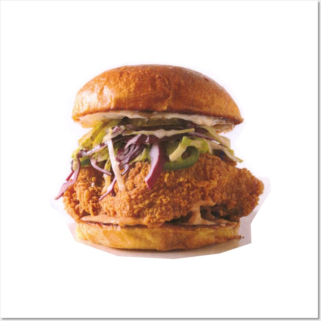 Extra Burger Chicken Wall Art by Food Photography